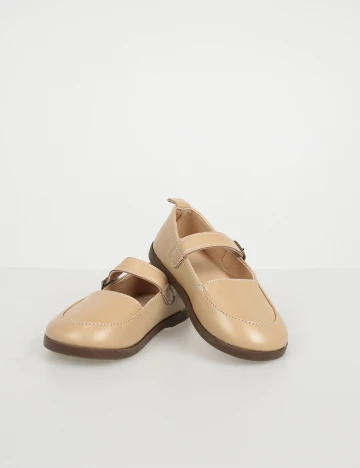 Pantofi Shein Kids, maro deschis, 26