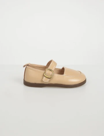Pantofi Shein Kids, maro deschis, 26