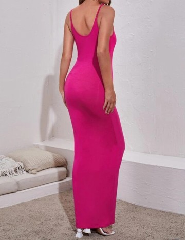 Rochie lunga SHEIN, roz, XS