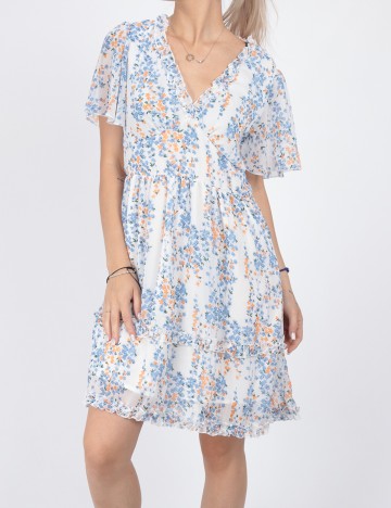 Rochie scurta SHEIN, alb, M