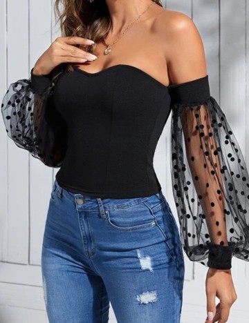 Bluza SHEIN, negru, XS