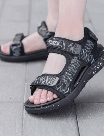 Sandale SHEIN kids, negru, 36