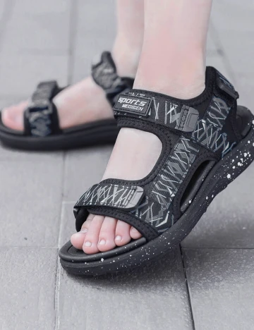 Sandale SHEIN kids, negru, 36