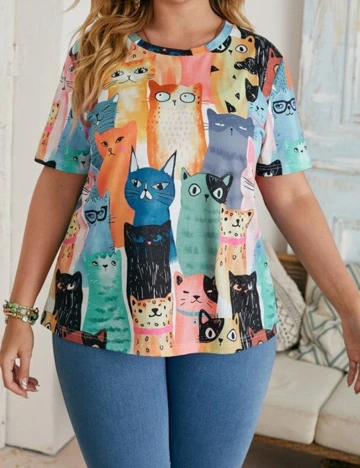 Tricou Emery Rose Curve, mix culori, 3XL