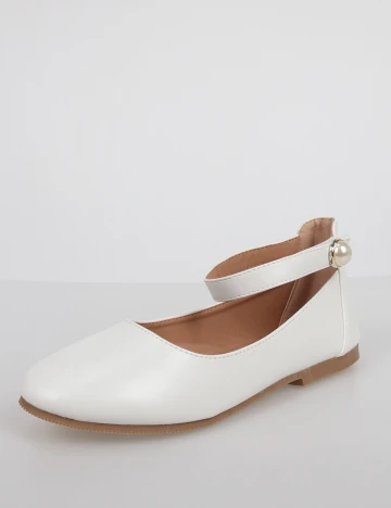 Pantofi Shein Kids, alb, 35