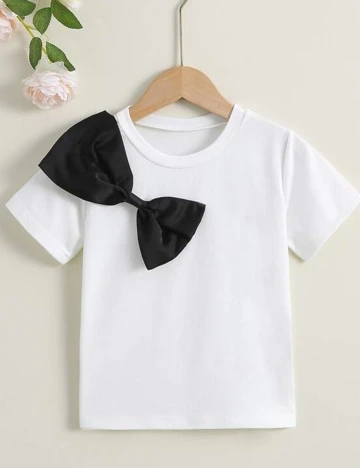 Tricou Shein Kids, alb, 4 ANI
