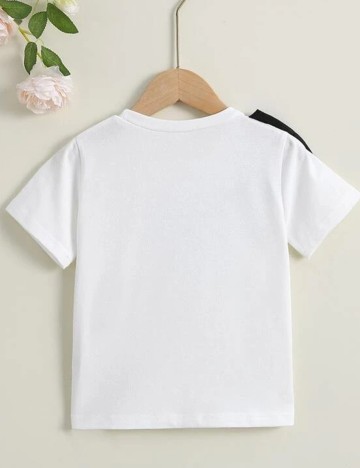 Tricou Shein Kids, alb, 4 ANI