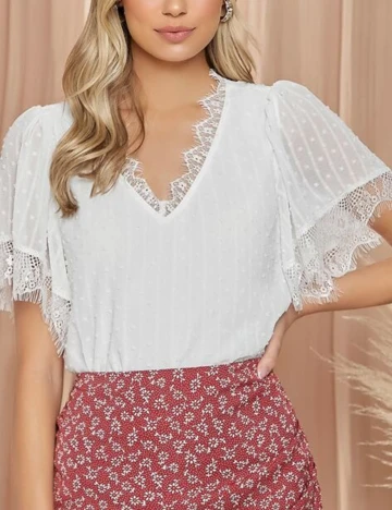 Bluza SHEIN, alb, XS
