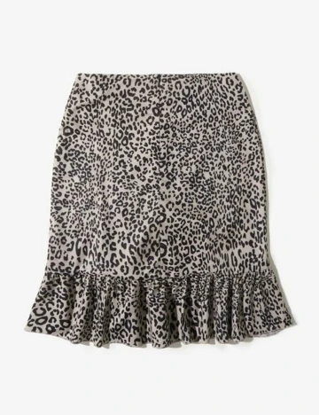 Fusta SHEIN, animal print, XS