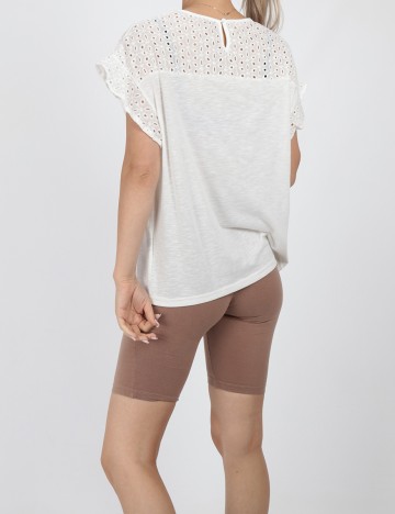 Tricou SHEIN, alb, M