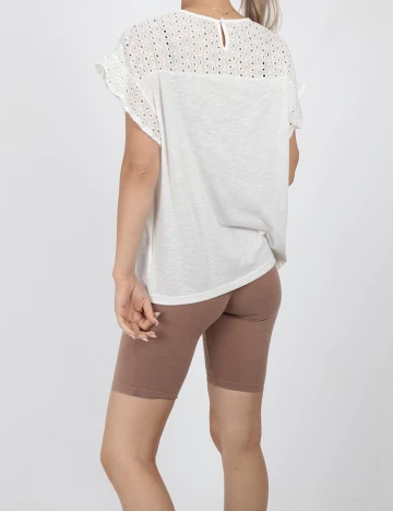 Tricou SHEIN, alb, M