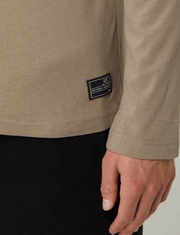 Bluza Q/S, bej, XXL