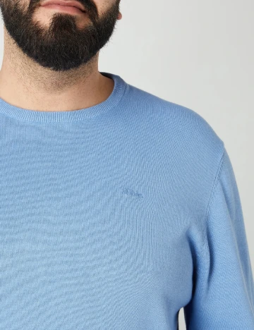 Bluza s.Oliver Plus Size Men, albastru