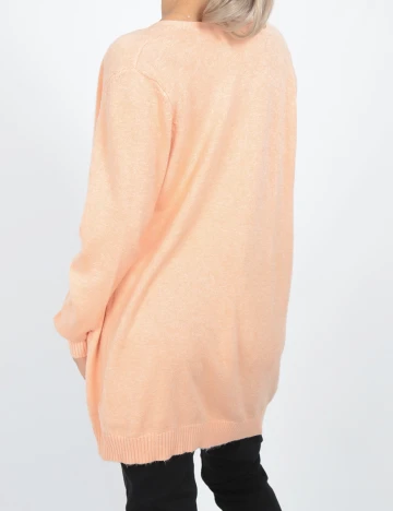 Cardigan Only, roz piersica, L
