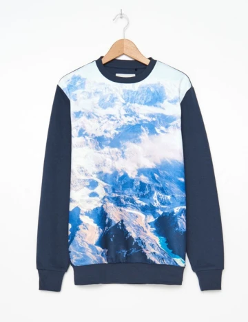 Bluza House Brand, albastru, S