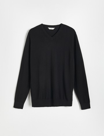Bluza Reserved, negru, L