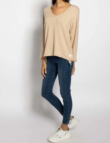 Bluza Comma, crem
