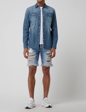 Jacheta Redefined Rebel, albastru, M