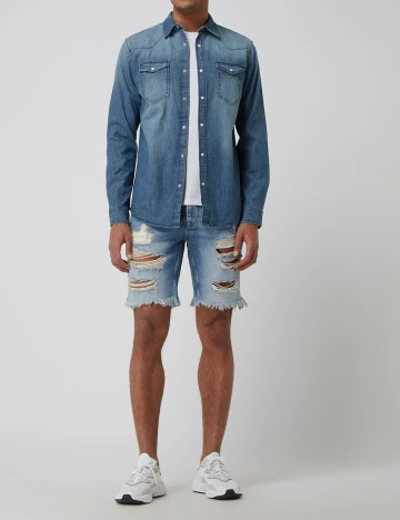 Jacheta Redefined Rebel, albastru, M