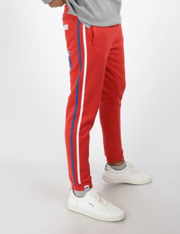 Pantaloni CROPP, rosu, M