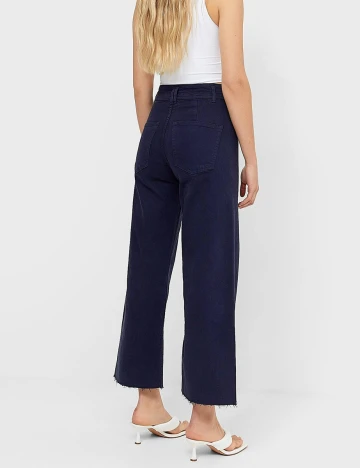 Blugi Stradivarius, bleumarin, 34