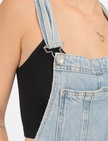 Salopeta Stradivarius, albastru, 36