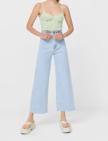 Blugi Stradivarius, bleu, 40