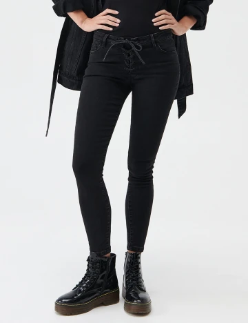 Blugi Sinsay, negru, 38 Negru