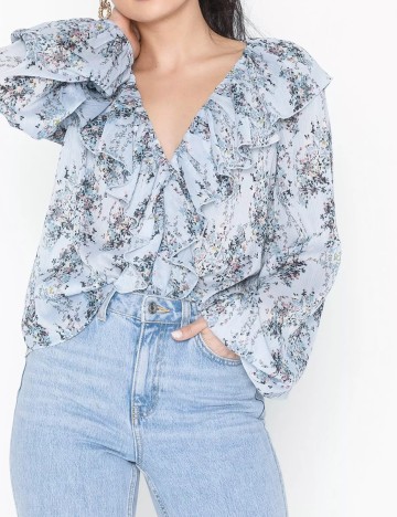 Bluza NELLY, albastru, 36