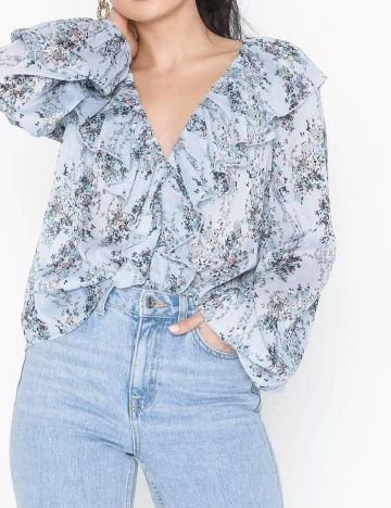 Bluza NELLY, albastru, 36