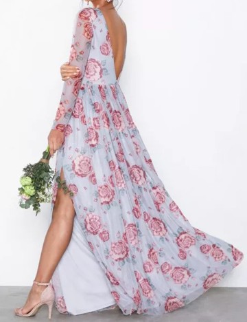 Rochie lunga NELLY, floral, 42