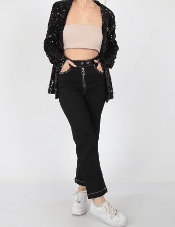 Blugi Reserved, negru, 36