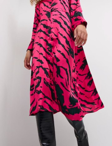 Rochie medie My Essential Wardrobe, roz, 36
