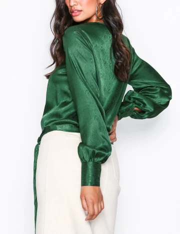 Bluza NELLY, verde, 36