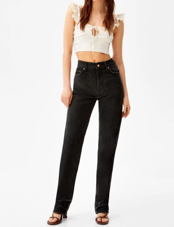 Blugi Bershka, negru, 36