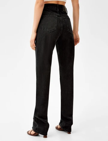 Blugi Bershka, negru, 36