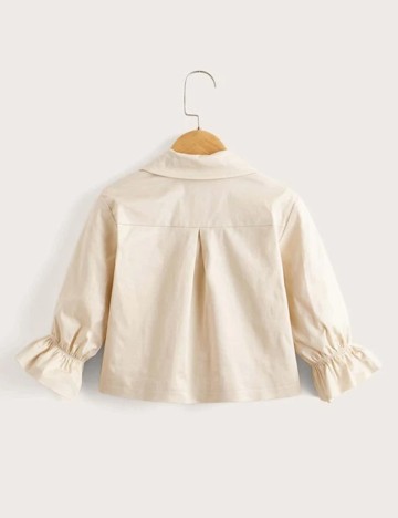 Sacou Shein Kids, crem, 3 ANI