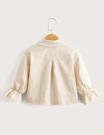Sacou Shein Kids, crem, 3 ANI