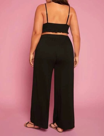 Top SHEIN CURVE, negru, 1 XL