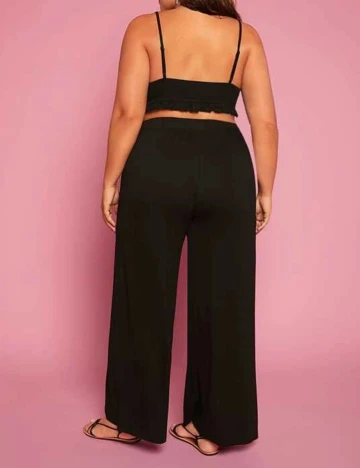 Top SHEIN CURVE, negru, 1 XL
