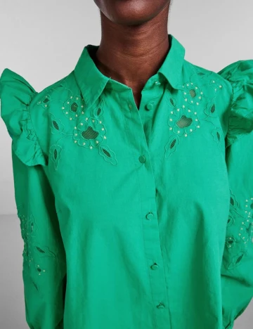 Camasa Y.A.S, verde, XS