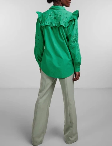 Camasa Y.A.S, verde, XS