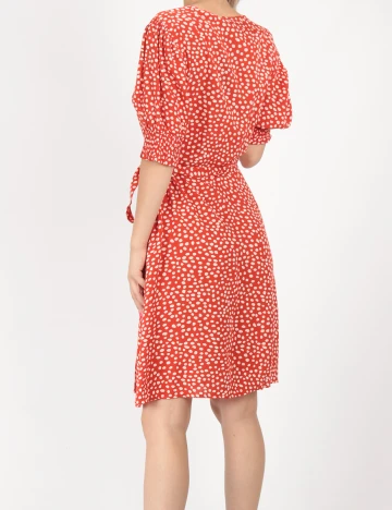 Rochie Scurta Pieces, rosu, S