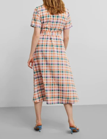 Rochie medie Pieces, mix culori, S