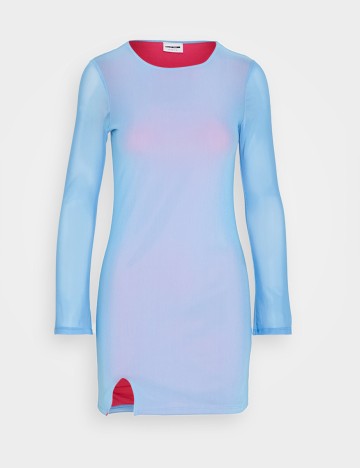 Rochie scurta Noisy May, albastru, M