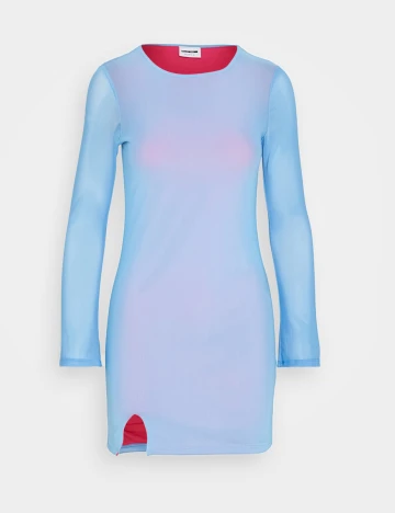 Rochie scurta Noisy May, albastru, M