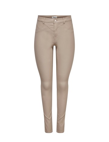 Pantaloni Only, crem