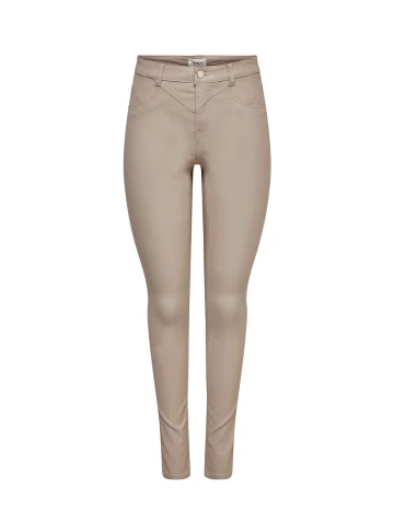 Pantaloni Only, crem