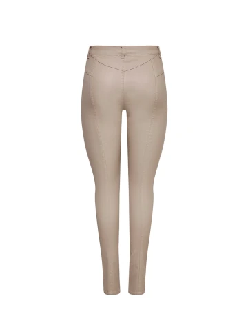 Pantaloni Only, crem