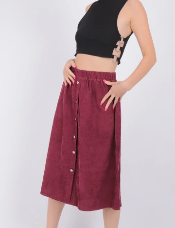 Fusta SHEIN, mov, S